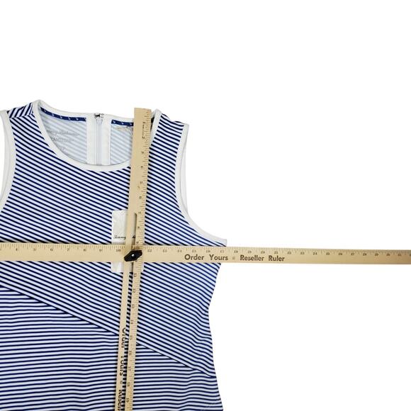 NEW Tommy Bahama Aubrey Island Zone Sun Shelter Resort Stripe Tank Dress XS UPF - Picture 13 of 15